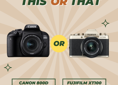 So Sánh Fuji XT100 Và Canon 800D: Nên Chọn Máy Ảnh Nào?