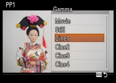 Picture Profile Sony là gì? Ý nghĩa của các thông số