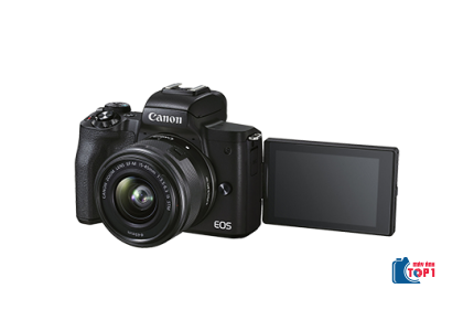 CANON EOS M50 MARK II + LENS KIT 15-45STM - 99% ĐẸP KENG