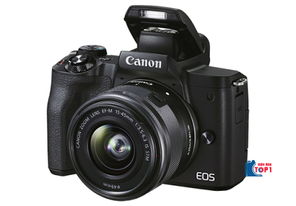CANON EOS M50 MARK II + LENS KIT 15-45STM - 99% ĐẸP KENG