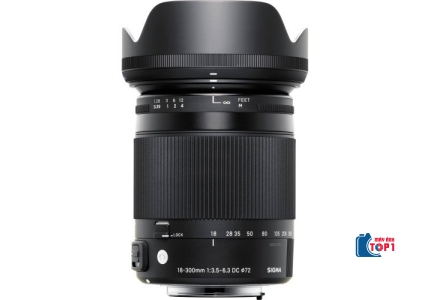 SIGMA 18-300MM F/3.5-6.3 DC MACRO OS HSM CONTEMPORARY FOR CANON - HÀNG CŨ